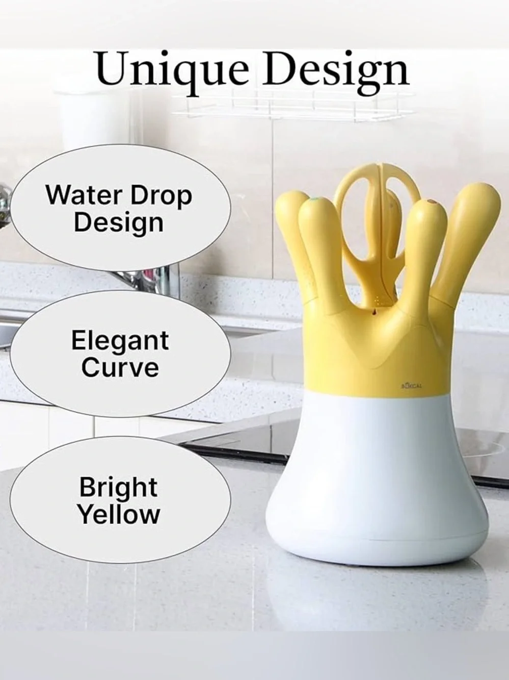 5pc Kitchen Knife & Utensil Set
